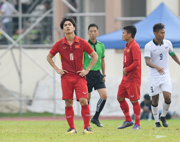 Công Phượng và U23 Việt Nam thi đấu không thành công tại SEA Games 2017. 