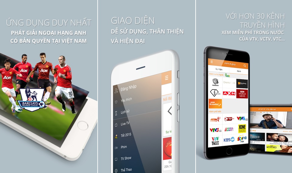 Hướng dẫn xem bóng đá trực tiếp trên điện thoại Iphone & Android