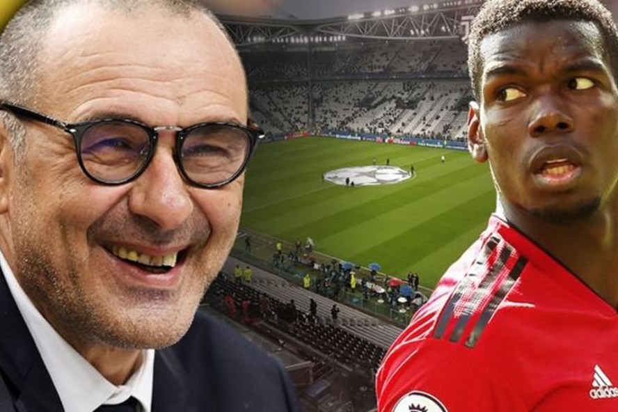 Sarri, Juventus và kế hoạch giải cứu Pogba khỏi MU