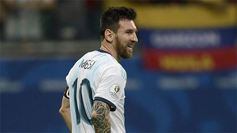 Messi không thất vọng sau trận thua Colombia