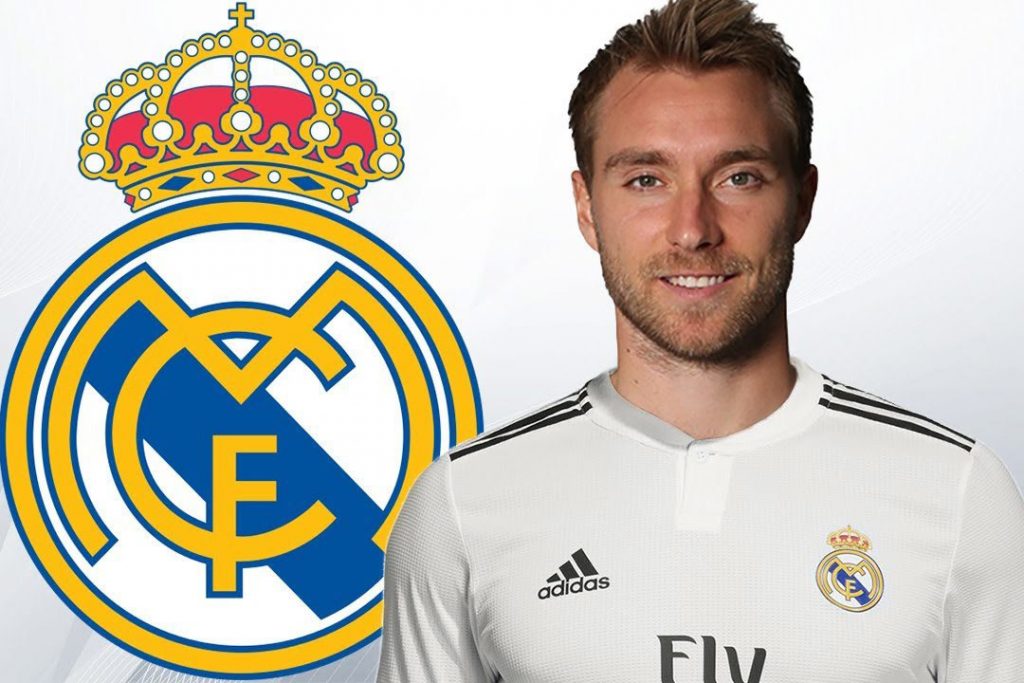 Eriksen đang đàm phán với Real Madrid