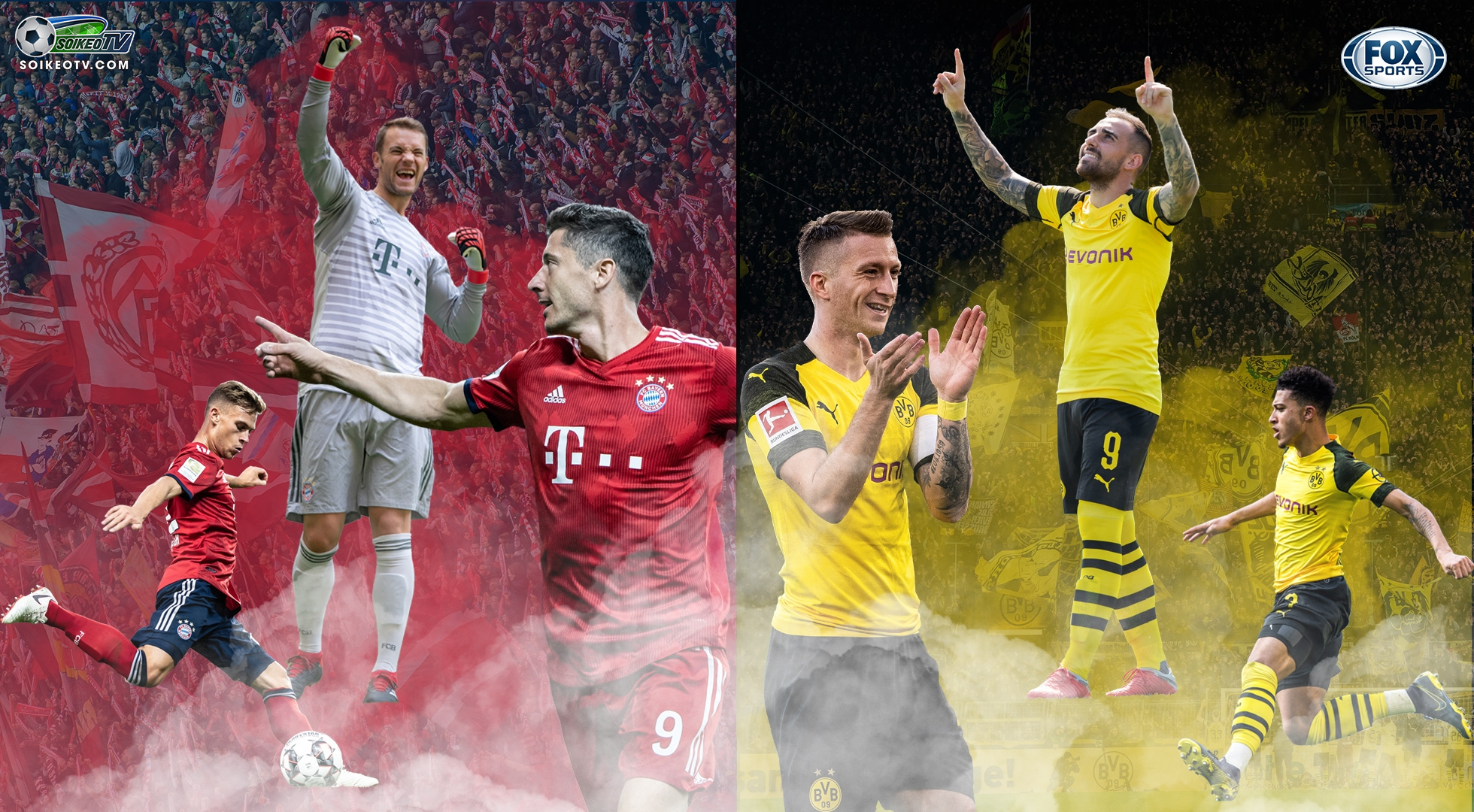 Soi kèo, nhận định Borussia Dortmund vs Bayern Munich 01h30 ngày 04/08/2019