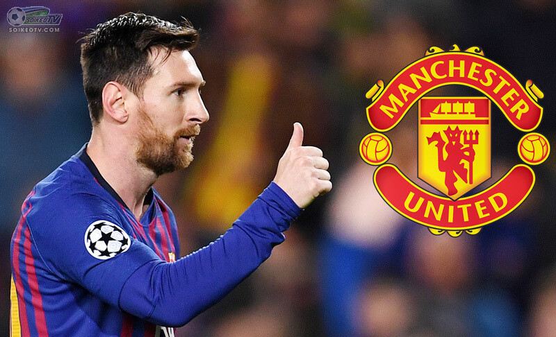 MU tự tin lao vào giành chữ ký Messi với các ông lớn châu Âu