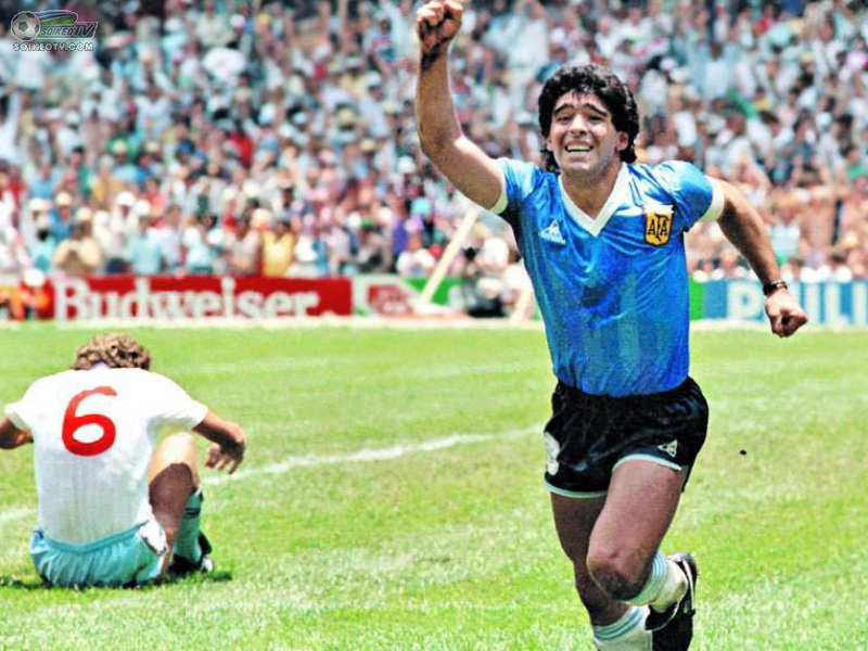 Diego Maradona đã mang chiến thắng về cho đội Argentina năm 1986
