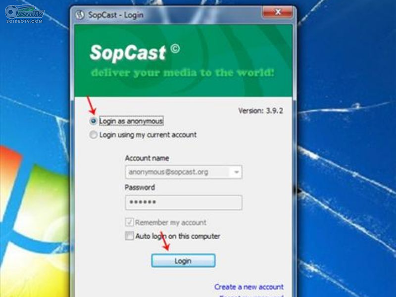 Cách sử dụng Sopcast vô cùng đơn giản