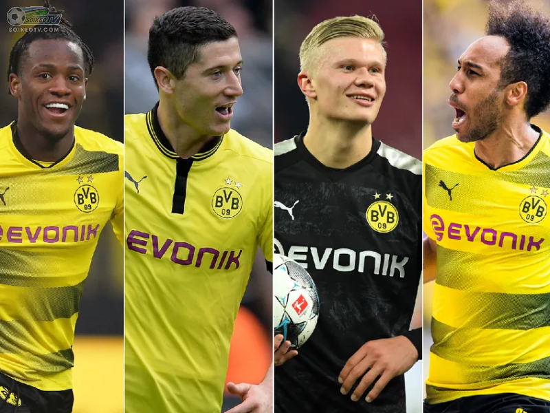 Sơ đồ đội hình Dortmund 2017: Đội hình khuấy đảo Châu Âu