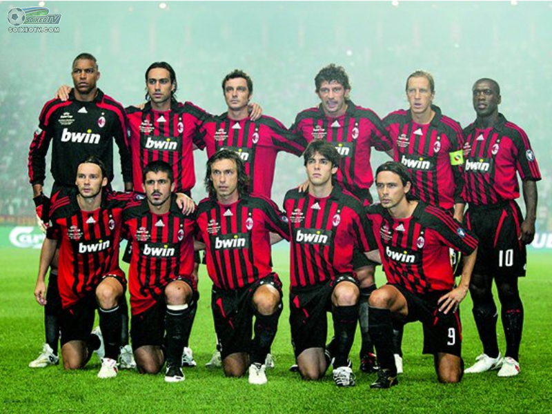 Danh sách tên các cầu thủ của AC Milan làm lên lịch sử bóng đá Ý