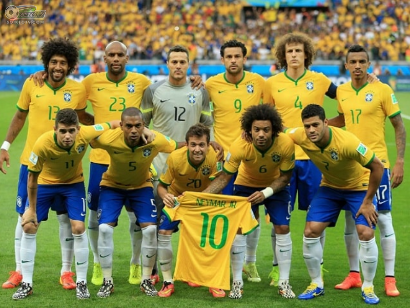 Đội hình Brazil huyền thoại mạnh nhất mọi thời đại