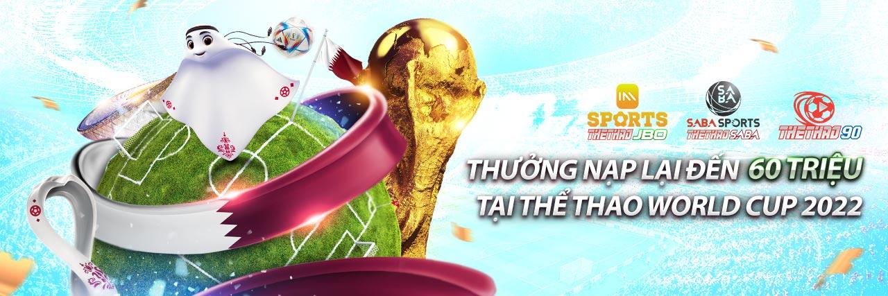 JBO Thưởng Nạp Lại Dành Riêng Mùa FIFA World Cup 2022