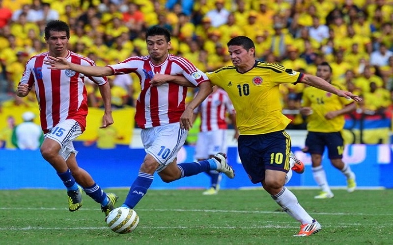 Soi kèo Colombia vs Paraguay