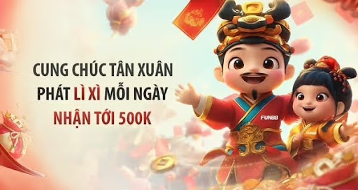 [Fun88 Khuyến Mãi Tết 2025] Điểm Danh Nhận Lì Xì Đến 500K