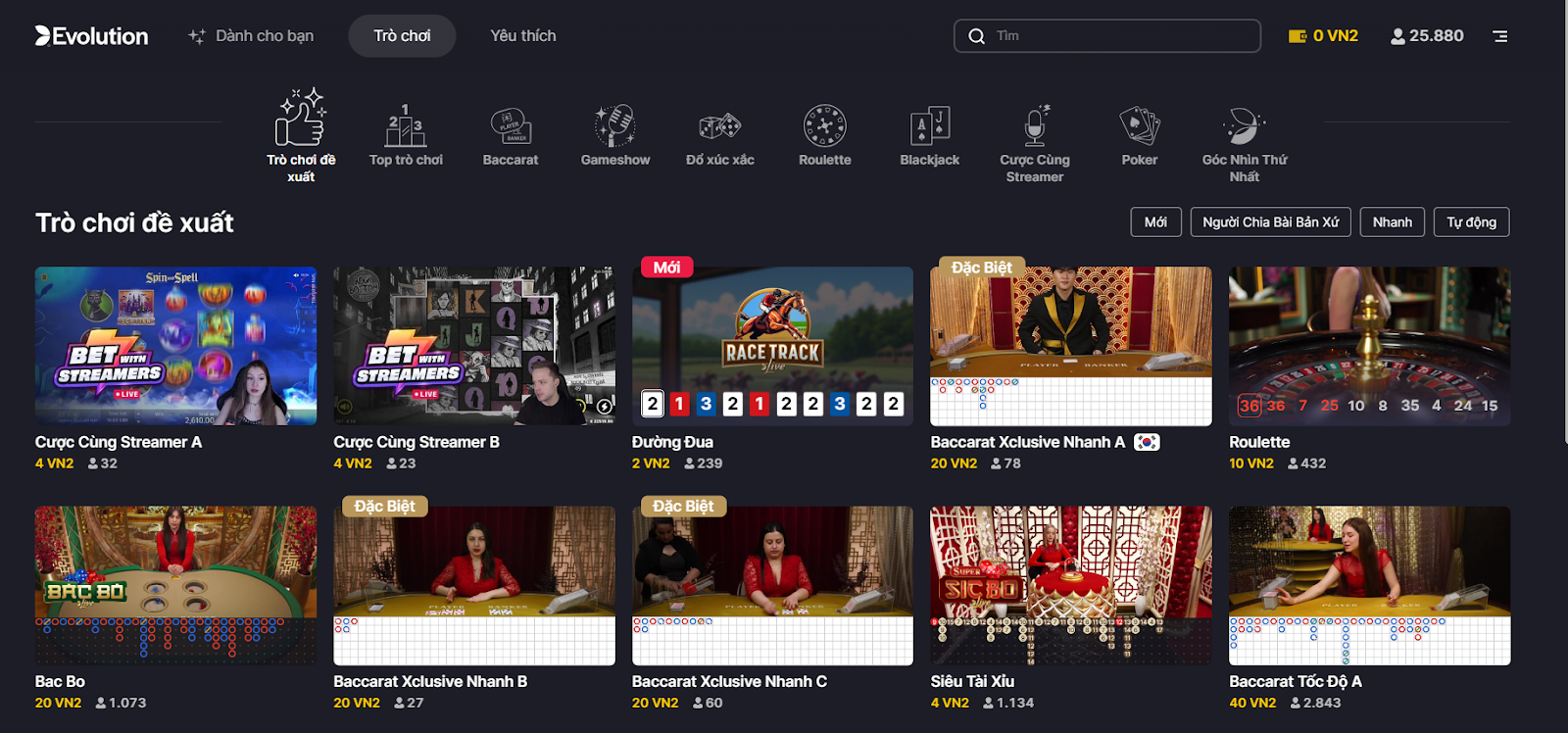 Top Các Game Casino Không Nên Bỏ Lỡ Hiện Nay