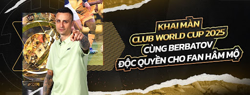Cùng Berbatov Dự Đoán FIFA Club World Cup: Trổ Tài Soi Kèo, Rinh Ngay 10,000 JCoin Mỗi Vòng!