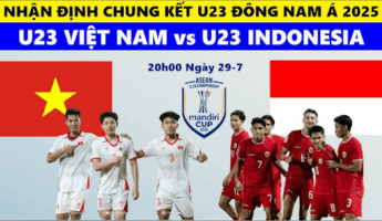 Nhận Định Chung Kết U23 Việt Nam vs Indonesia (20h00, 29/7): Tái Đấu Định Mệnh, Chờ Lịch Sử Gọi Tên