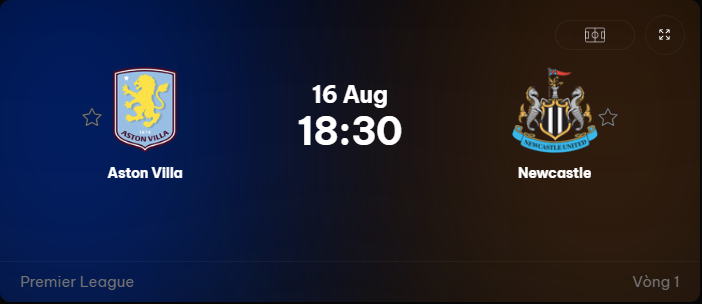 Nhận Định Aston Villa vs Newcastle (18h30, 16/8): Pháo Đài Villa Park Thử Lửa ‘Chích Chòe’ Khủng Hoảng